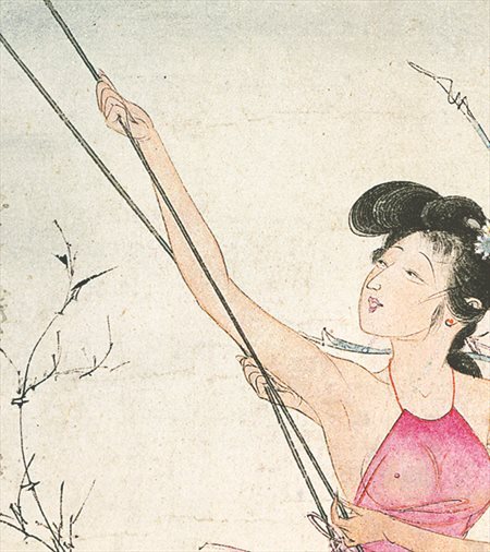 淅川-胡也佛的仕女画和最知名的金瓶梅秘戏图